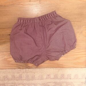 GUC 4T maroon and white bloomers